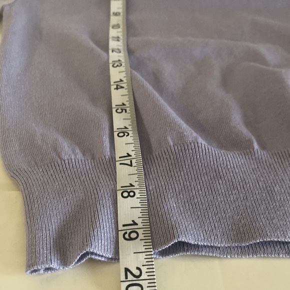 Aqua girl women’s knit sweater with fluffy long sleeve. Small size.W17.5 L19.5 - Picture 7 of 7